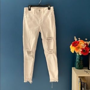 AE 4-short White pant